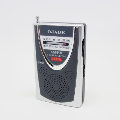 China Black Digital Fm Pocket Radio Hand Hold Lanyard Portable Pocket Digital Radio 2.3cm for sale