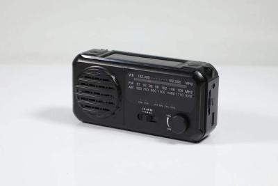 China Multi-Functional Solar Power Radio with Three Bands and SOS Light Support WB FM AM Three Bands for sale