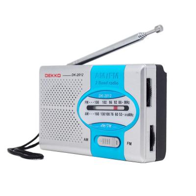 China AM FM Stereo Portable Radio For Emergency Situations Support Earphone Listen Frequency FM88-108MHz AM530-1600KHz for sale