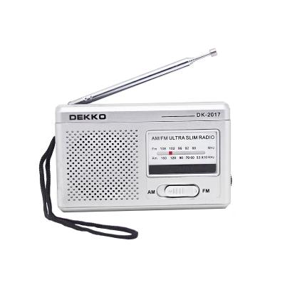 China Convenient Pocket AM FM Radio With Best Reception 3.5MM Headphone Jack For Sale for sale