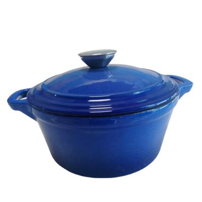 China Wholesale OEM Enamel Color Cast Iron Sustainable Dutch Oven Cast Iron Dutch Oven for sale