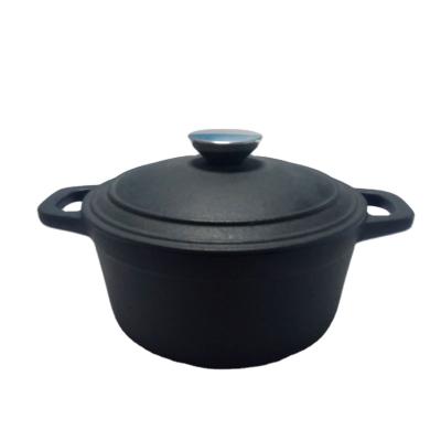 China Sustainable Wholesale Dutch Oven Cast Iron Soup Pot for sale