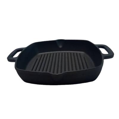 China Viable Square Grill Pan For General Induction Cast Iron Cooker for sale