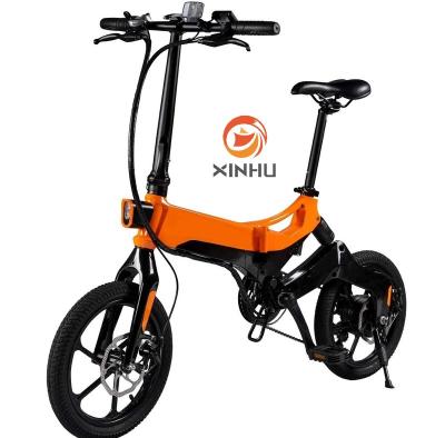 China Folding luxury long range XINHU battery power sensor bike dual e bikes women 2021 power pedals bike new sensor e-bike ebike for sale