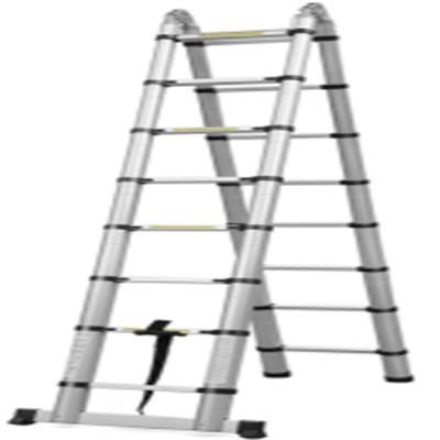 China Aluminium Multipurpose Telescopic A Frame Ladder 150kg for sale