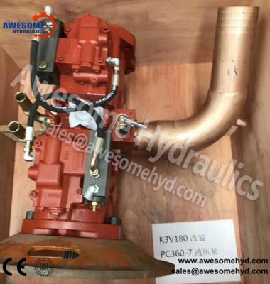 China Sewage china made cheap best quality KOMATSU PC360-7 main pump rebuilt from K3V180 for sale