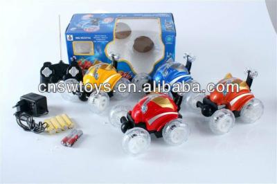 China RC Hobby Light Up Crazy Remote Control Stunt Car Toy for sale