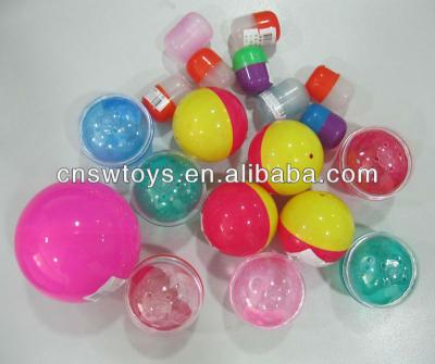 China Wholesale Empty Plastic PP/PS Capsule Toys for sale