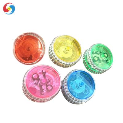 China Yo-yo With Light Wholesale 5.5CM Colorful Lead Cheap Plastic Led Flashing Light Yo-yo Ball Toys For Gift for sale