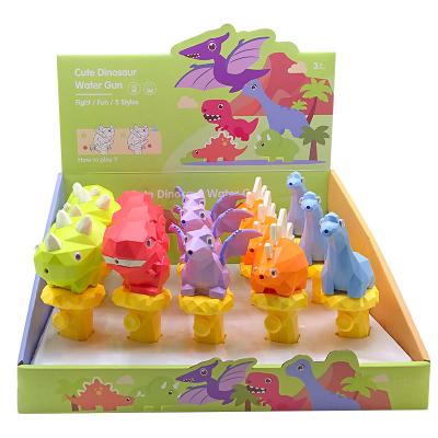 China Dinosaur Water Gun Toy 5 Style Set For Summer Season Amazon Hot Selling Sale for sale