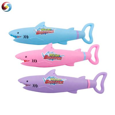 China Eco-friendly Plastic Summer Toy Shark Water Gun Good For Promotion for sale