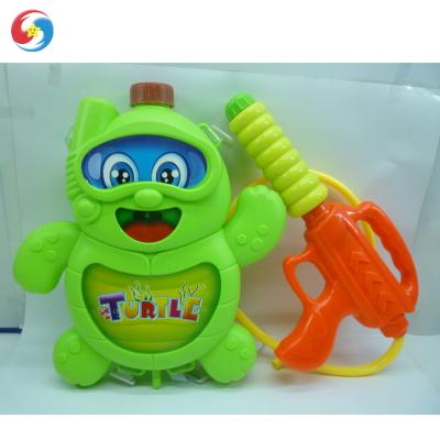 China 3000ml Plastic Dipper Gun With Backpack Turtle Kids Water Toys SQ2003260 for sale