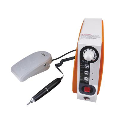 China 50000 RPM Strong Power Dental Orange Knee Control High Speed ​​Polishing Micro Brushless Motor For Lab Use 220V AS Plug for sale