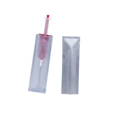 China Recyclable in small stock and custom clear silver foil stick sachet for scented water light needle incense stick packaging for sale