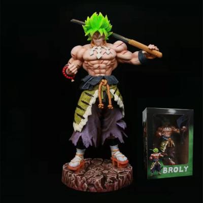 China Anime 36cm Anime Cartoon PVC Warrior Toy DBZ Action Figure Broli Japanese Collectible DragonBall Action Numbers Dragon Ball Z Action Figure for sale