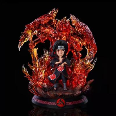 China Cartoon Toy Japanese Statue GK Model Collectible Toys Anime Action Number Figures Uchiha Itachi 12.5Cm/5In Naruot for sale