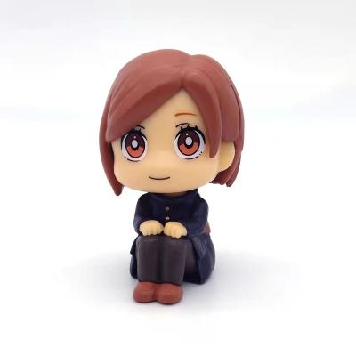 China Cartoon Toy Hot Selling PVC Cartoon Toy Kugisaki Nobara Jujutsu Kaisen Popular Anime Action Number for sale