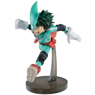 China Cartoon Toy Wholesale boxed PVC anime toy deku izuku midoriya shoto todoroki my hero academia action number for sale