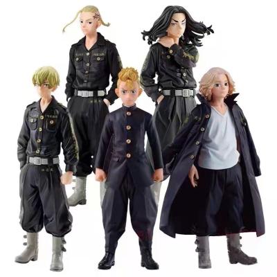 China Toy Japanese Anime Tokyo Revengers Hanagaki Takemichi Mikey Draken Baji Keisuke Matsuno Chifuyu Cartoon Action Number Collectible Figures for sale