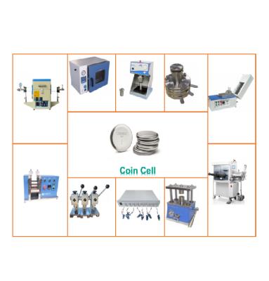 China Lithium ion battery button battery production equipment coin cell making machine for production line for sale