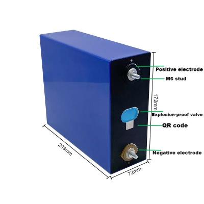 China Long Cycle Life Lifepo4 Storage Battery EEL LiFePO4 3.2v 280K LFP 12v 24v 48v Battery Cells For Backup Power for sale