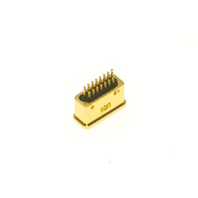 China SDC-SM2 Series Iron Nickel Cobalt Alloy Glass Sintered Micro Sealed Hermetic Rectangular Connector SDC-SM2 for sale