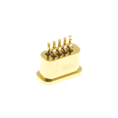 China J30JM Micro Rectangular Connector EMI Shielding Hermetic Electroplated Female Miniature Male For Board Cable Telecommunication J30JM for sale