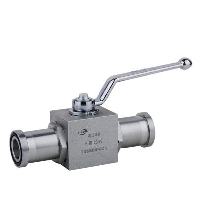 China TieMin Machinery General Hot Selling Ball Valve SAE/MKH 3000psi/6000psi Flange Hydraulic Ball Valve for sale