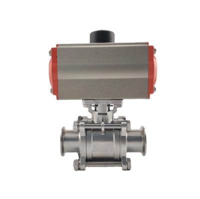 China Q611F General Series Pneumatic Three Piece Ball Valve for sale