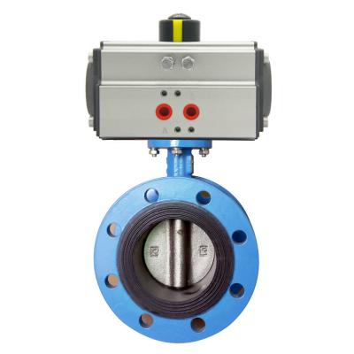 China General Tiemin Pneumatic Butterfly Valve Pneumatic Valve DN10-DN300 for sale