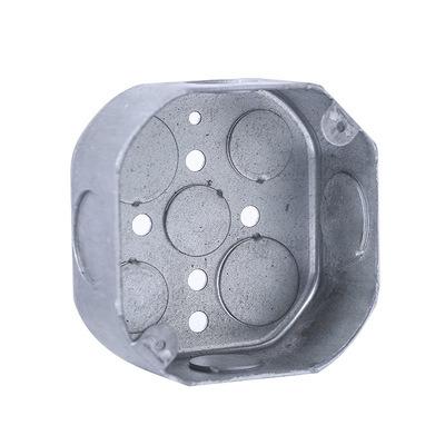 China Galvanized Steel Electrical Junction Device Box 1-1/2 Octagon Deep Steel Junction Box For 1-7/8