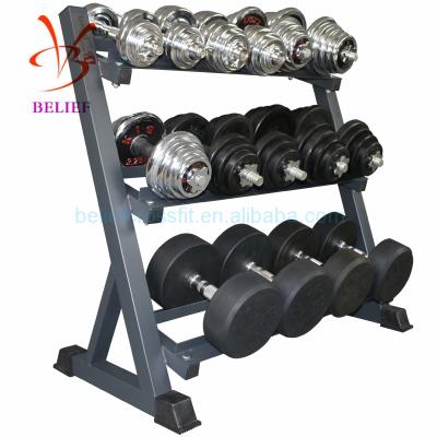 China Commerical Home Dumbbell Gym Steel Rack in Gym Fitness Equipment for sale