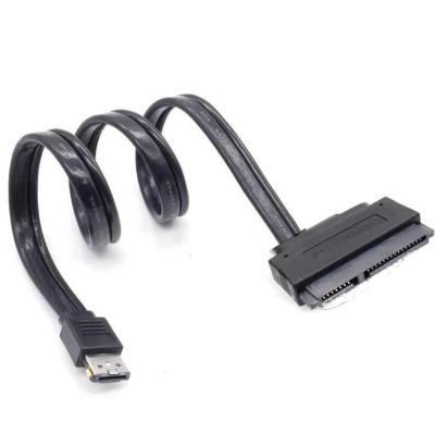 China Computer USB 3.0 to sata cable SATA to power eSATA Hard Disk Drive 22Pin(7pin+15pin) waterproof cable for sale