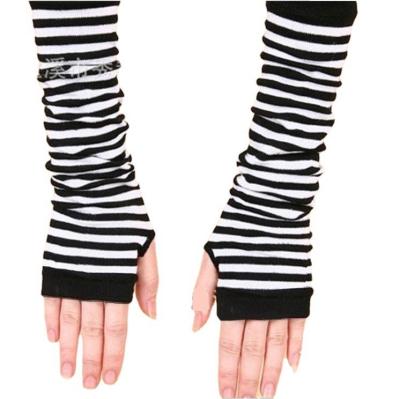 China Low price soft long fingerless gloves for sale