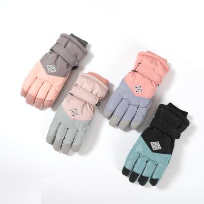 China 2021 women's hot sale in the internet shengqi fashion women winter gloves waterproof classic ski gloves sport gloves for sale