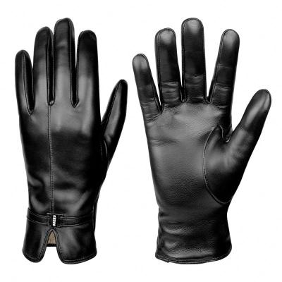 China High quality waterproff winter soft gloves all touch screen leather gloves with wholesale price for sale