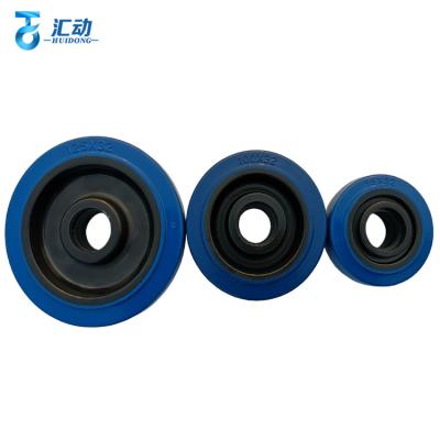 China Low Price Guaranteed Hotel Quality Wheel Industrial Rubber Light Duty Casters for sale