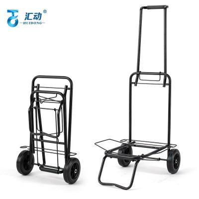 China Grocery Cart Grocery Cart Folding Luggage Pull Cart Storage Hand Pull Cart Small Portable Rod Pull Cart Shopping Trailer Truck Pull Cart for sale