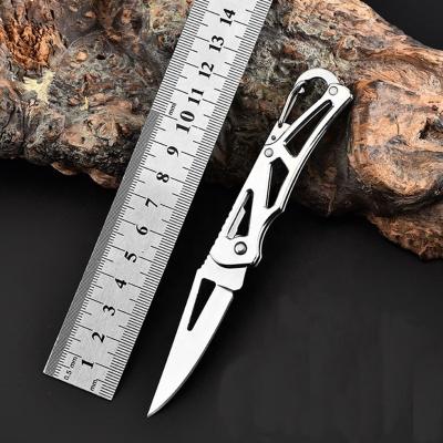 China Outdoor Stainless Steel Knife Carry Key Knife Household Fruit Stainless Steel Knife Battle Camping Folding Knife for sale