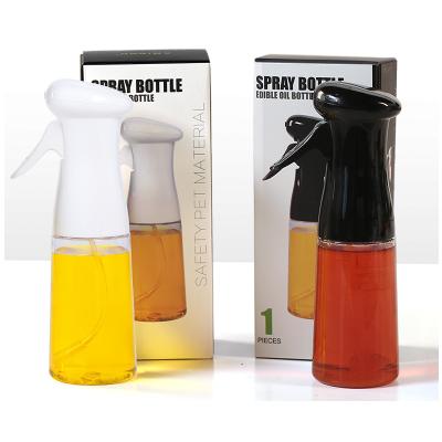 China 2020 NEW Viable BBQ Kitchen Frying Oil Bottle Sprayer 210ML Vinegar Olive Oil Spray Bottle for sale