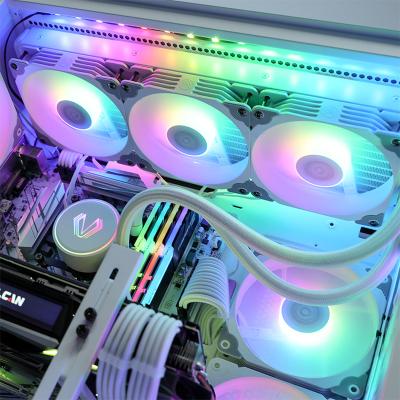 China Computer Case High Efficiency 360mm Radiator All-in-One Cooling System w/Controller for sale