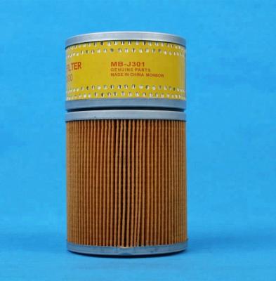 China MB-J301 Monbow Filter Paper Oil Filter Elements For HYUNDAI LF3514 ME034611 ME034605 26316-93000 for sale