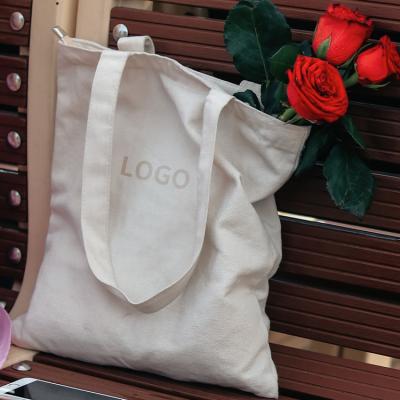 China Recyclable Custom Print Personalized Reusable Cotton Logo Canvas Packing Tote Bag Printing Shopping Bag for sale