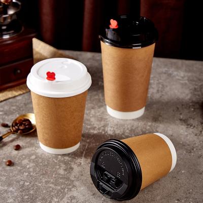 China Custom Single Disposable Single Wall Double PLA Coated Coffee Paper Cups Take Away Coffee Paper Cups for sale