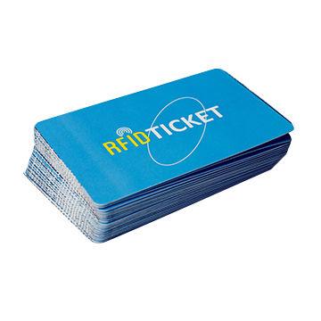 China NFC MIFARE C contactless smart passive ultra-light paper card RFID single ticket waterproof/waterproof 13.56MHz event for sale