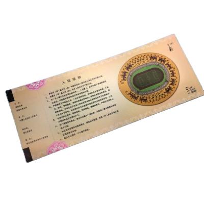 China Wholesale Waterproof/Waterproof RFID Paper Card Custom Train Ticket Train Mass Transit Advertising Hardcover Poster For Transport Ultralight MIFARE C Card for sale