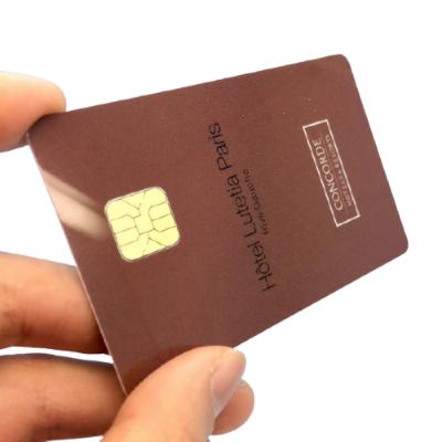 China Waterproof / Waterproof PVC Customized Blank Card Hotel IC Card System FM4442 Key Contact rfid Card for sale