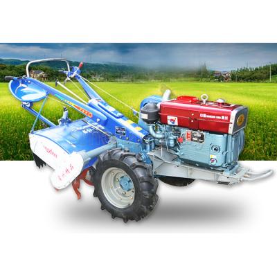 China Multifunctional Factory New Arrival 12Hp18Hp 2 Wheels Hand Driven Farm Walking Tractor For Agriculture for sale