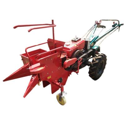 China 2022 Factory direct sales rice walk behind walk tractor mini maize harvester machine in Kenya for sale