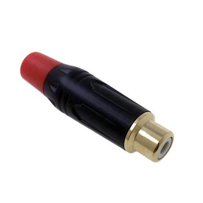 China audio & Video Professional Audio Video RCA Female Cable Connectors for sale